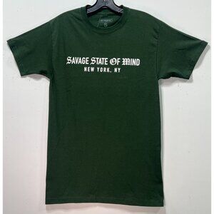 Samegang - Unisex Adults Short Sleeves T-Shirt - Graphic Tee - Green - Small